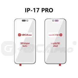 G+ PRO VETRO + OCA PER APPLE IPHONE 17 PRO 6.3 NERO