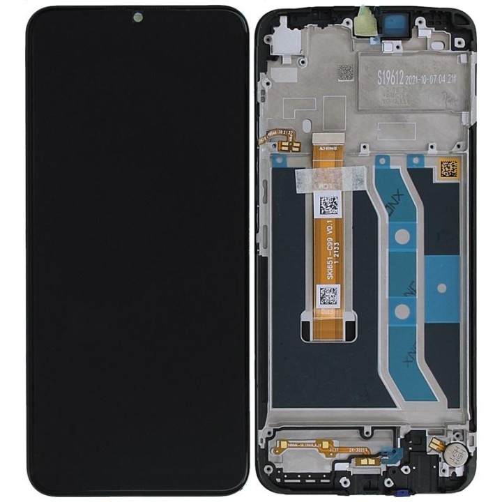 DISPLAY LCD + TOUCHSCREEN DISPLAY COMPLETO + FRAME PER REALME C25Y (R.