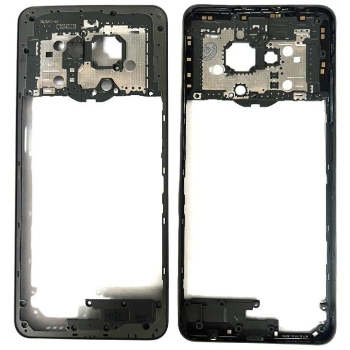 COVER CENTRALE B PER REALME 12 5G (RMX3999) VERDE ORIGINALE