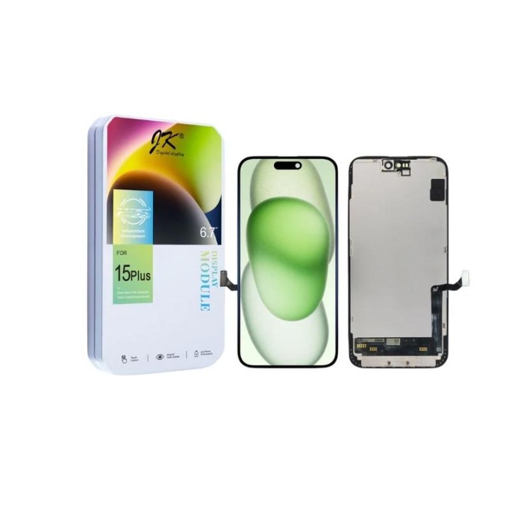 TOUCHSCREEN + DISPLAY LCD DISPLAY COMPLETO PER APPLE IPHONE 15 PLUS 6.