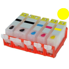 Cartuccia ricaricabile vuota .per Canon CLI-526 giallo con chip autor.