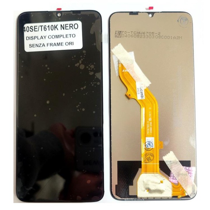 DISPLAY LCD + TOUCHSCREEN DISPLAY COMPLETO SENZA FRAME PER TCL 40 SE..