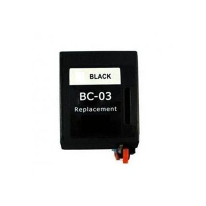 Cartuccia rigenerata per CANON BC-03 nero 23ML/640pag.