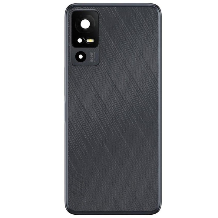 COVER POSTERIORE PER TCL 40 R 5G (T771K T771K1 T771H T771A) NERO ORIG.