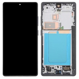 TOUCHSCREEN + DISPLAY OLED DISPLAY COMPLETO + FRAME PER SAMSUNG GALAX.