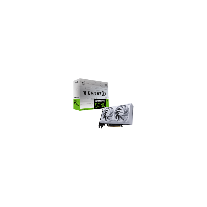 VGA MSI GEFORCE RTX 5060 8G VENTUS 2X OC WHITE