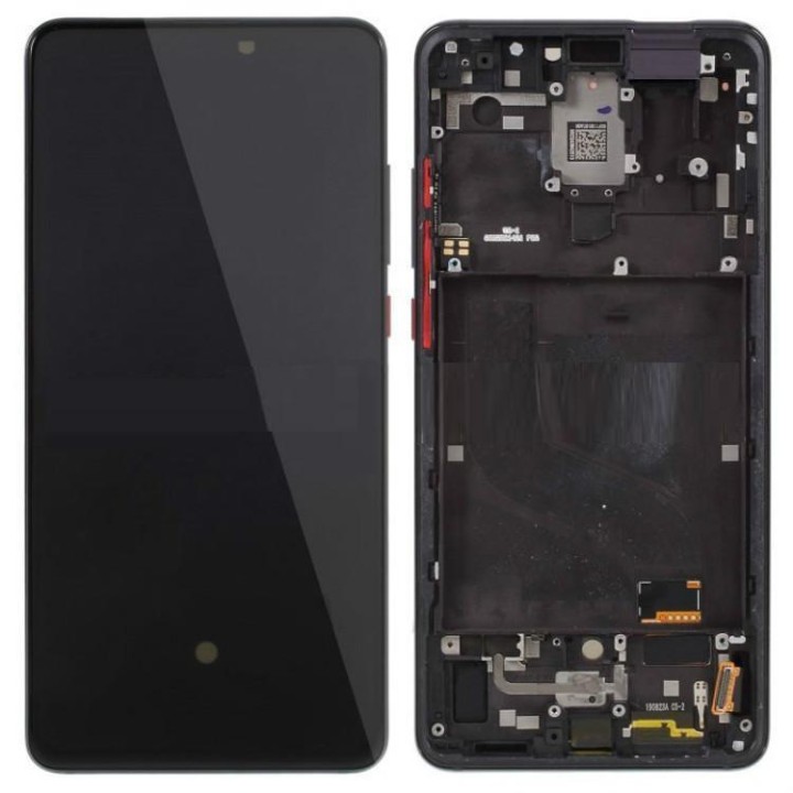 TOUCHSCREEN + DISPLAY OLED DISPLAY COMPLETO + FRAME PER XIAOMI MI 9T..