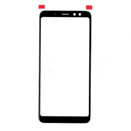 VETRO PER SAMSUNG GALAXY A8 (2018) A530F NERO