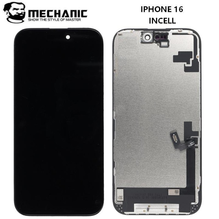TOUCHSCREEN + DISPLAY LCD DISPLAY COMPLETO PER APPLE IPHONE 16 6.1 ME.