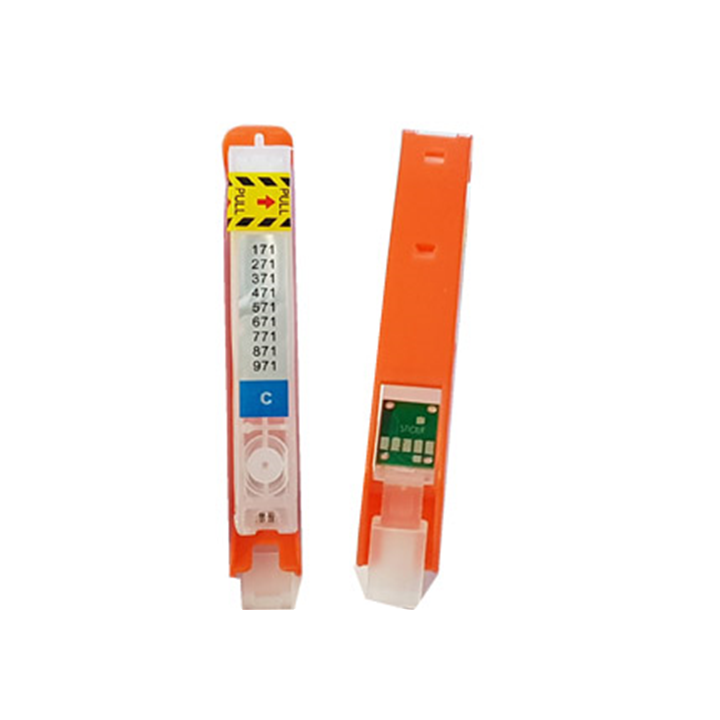 Cartuccia ricaricabili per Canon CLI-571 ciano con chip autoreset
