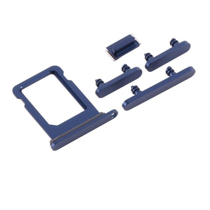 SET 4 PEZZI PORTA-SIM + TASTI VOLUME + TASTI POWER E TASTO VIBRAZIONE.