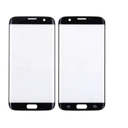 VETRO ORIGINALE PER SAMSUNG GALAXY S7 EDGE G935F NERO