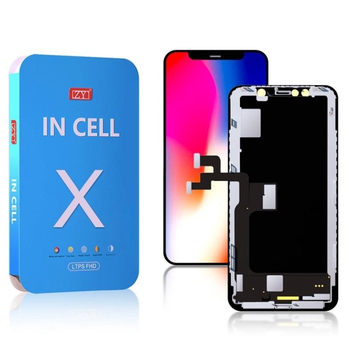 TOUCHSCREEN + DISPLAY LCD DISPLAY COMPLETO PER APPLE IPHONE X 5.8 INC.
