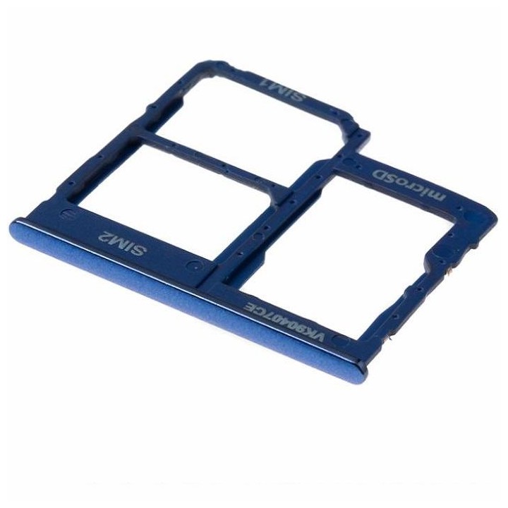 DUAL SIM TRAY PER SAMSUNG GALAXY A40 A405F BLU