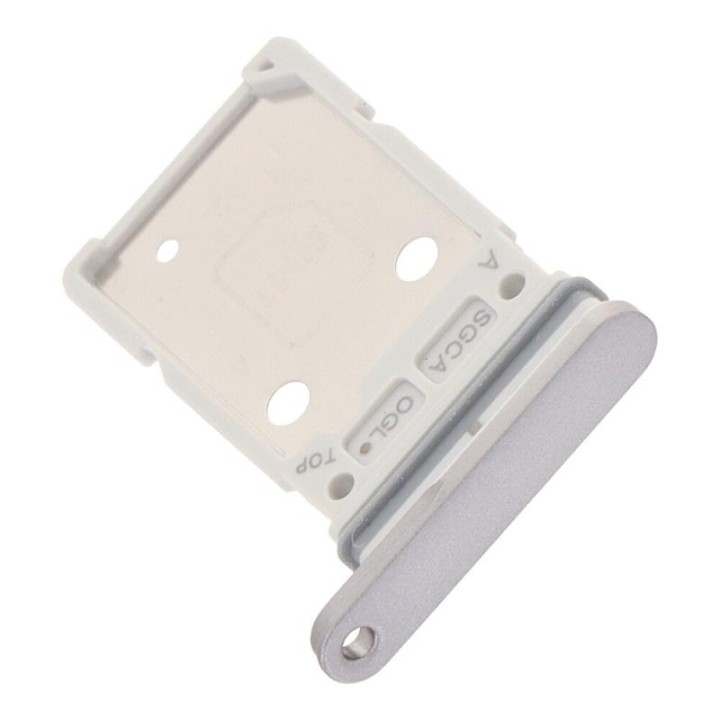 DUAL SIM TRAY PER SAMSUNG GALAXY S25 FE S731B BLU GHIACCIO / BIANCO