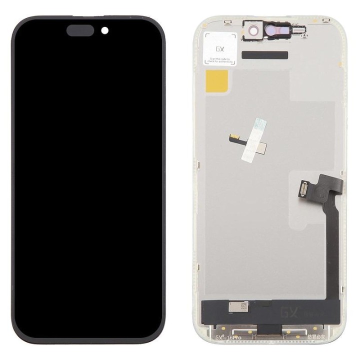 TOUCHSCREEN + DISPLAY OLED DISPLAY COMPLETO PER APPLE IPHONE 16 PRO 6.
