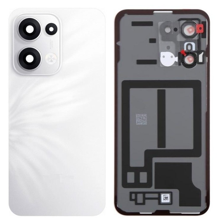 COVER POSTERIORE PER OPPO RENO13 5G (CPH2689 PKM110) BIANCO ORIGINALE