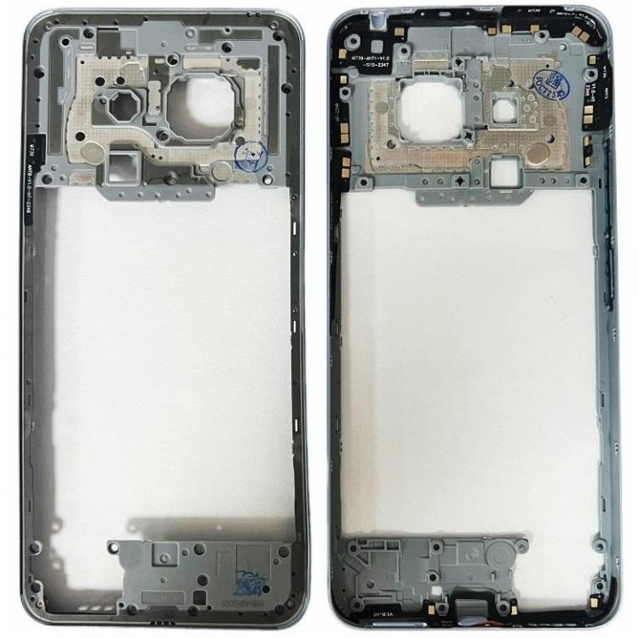 COVER CENTRALE B PER REALME 12 4G (RMX3871) BLU ORIGINALE