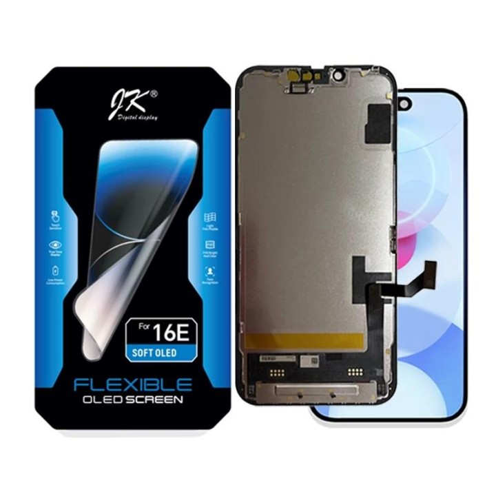 TOUCHSCREEN + DISPLAY OLED DISPLAY COMPLETO PER APPLE IPHONE 16E 6.1..