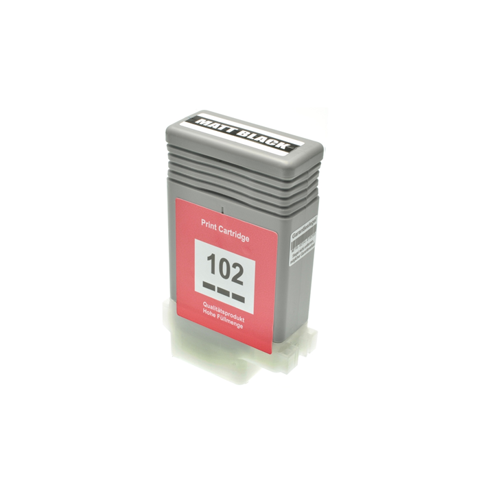 Cartuccia comp. per Canon PFI-102mbk nero opaco 0894B001 ink pigmenta.