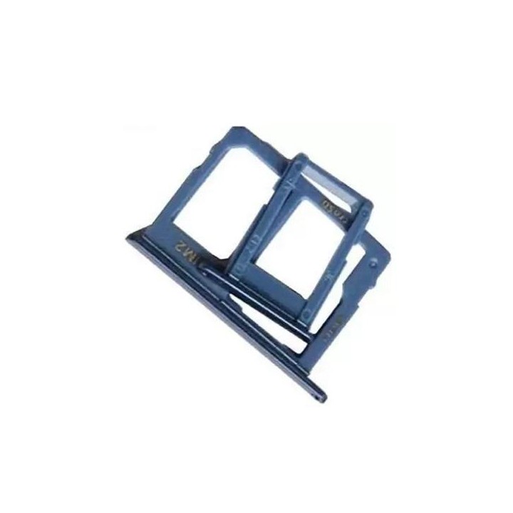 DUAL SIM TRAY PER SAMSUNG GALAXY J8 (2018) J810F BLU