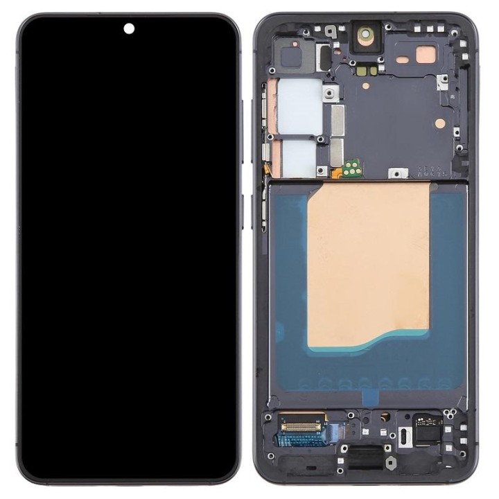 TOUCHSCREEN + DISPLAY OLED DISPLAY COMPLETO + FRAME PER SAMSUNG GALAX.