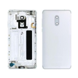 COVER POSTERIORE PER NOKIA 6 2017 TA-1033 TA-1021 TA-1025 ARGENTO