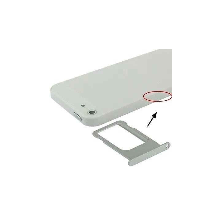 SIM TRAY PER APPLE IPHONE 5G BIANCO