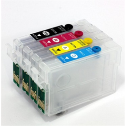 Cartuccia ricaricabile vuota per Epson T1292 ciano con chip autoreset