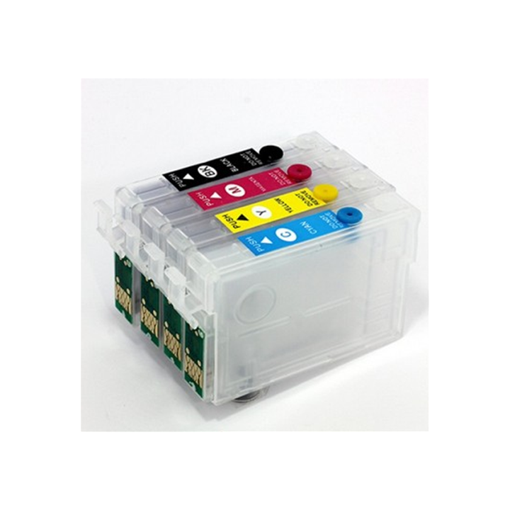 Cartuccia ricaricabile vuota per Epson T1292 ciano con chip autoreset