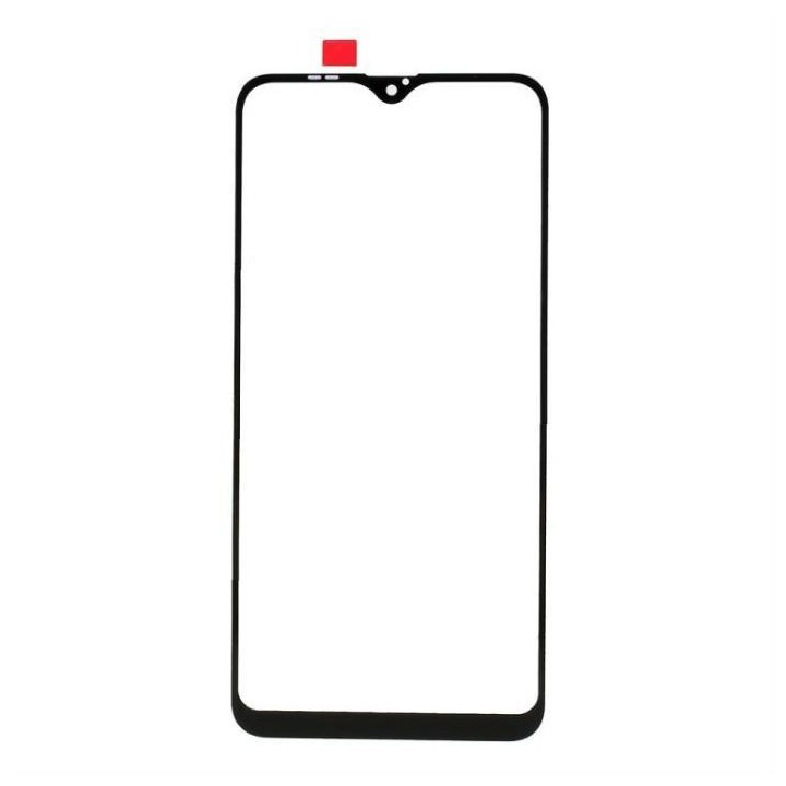VETRO PER SAMSUNG GALAXY A10 A105F / M10 M105F NERO (DUAL HOLE)