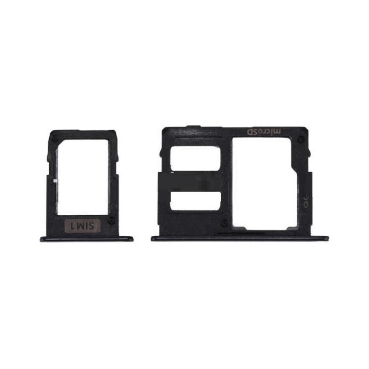 SIM TRAY PER SAMSUNG GALAXY J6 PLUS J6+ J610F J610G NERO