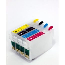 Cartuccia ricaricabile vuota per Epson T0713 magenta con chip autores.