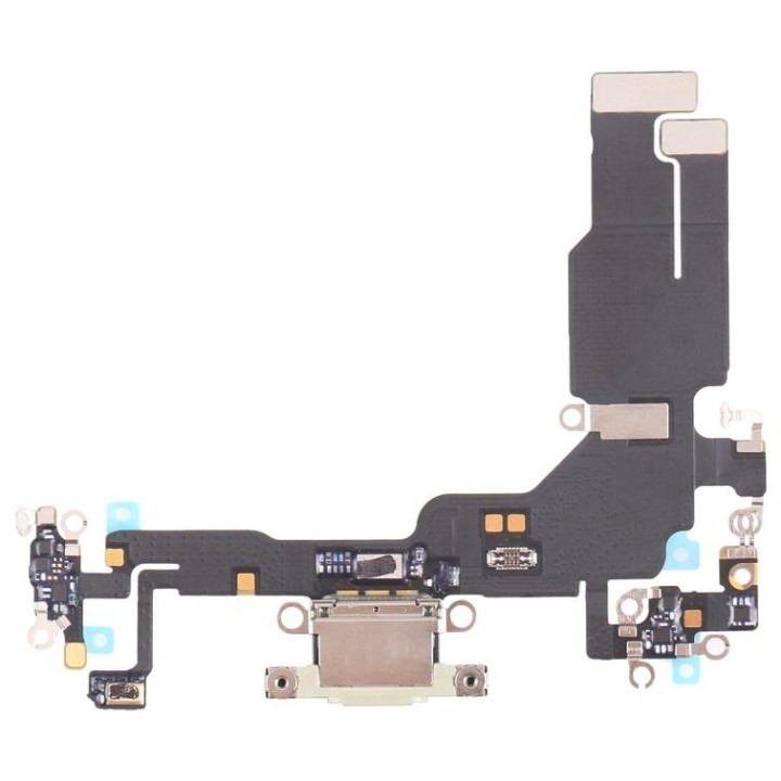 FLEX DI RICARICA PER APPLE IPHONE 15 6.1 GIALLO ORIGINALE