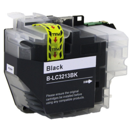 Cartuccia compatibile per Brother LC-3213 nero 400pag.