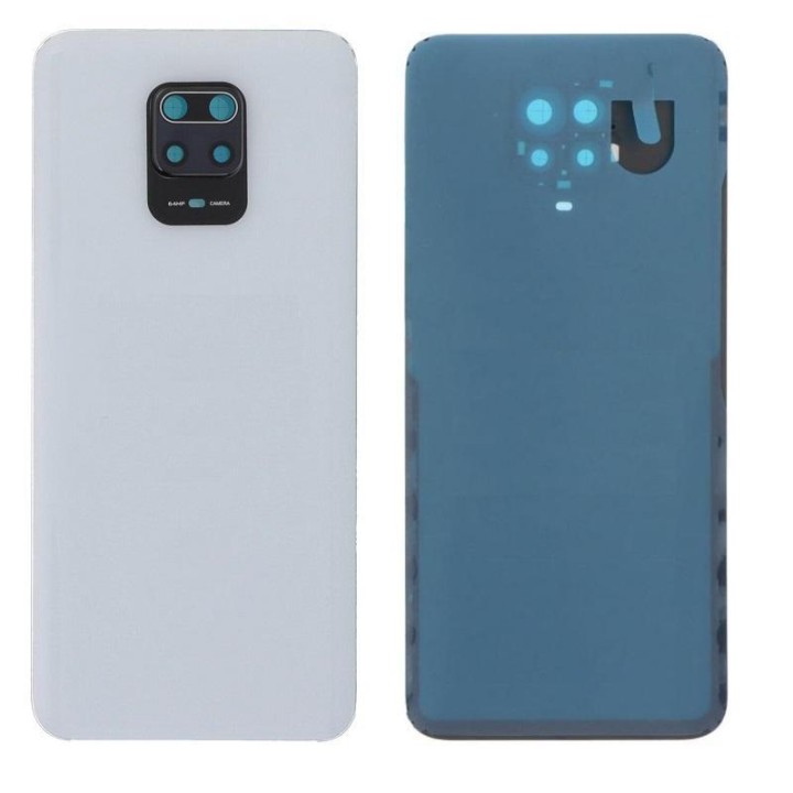 COVER POSTERIORE PER XIAOMI REDMI NOTE 9S BIANCO ORIGINALE
