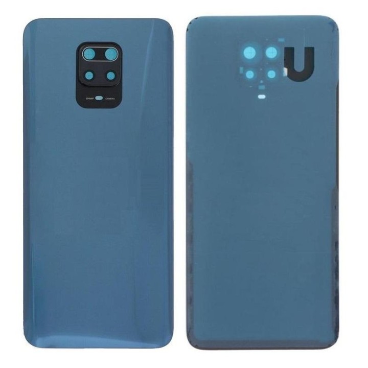 COVER POSTERIORE PER XIAOMI REDMI NOTE 9S GRIGIO ORIGINALE