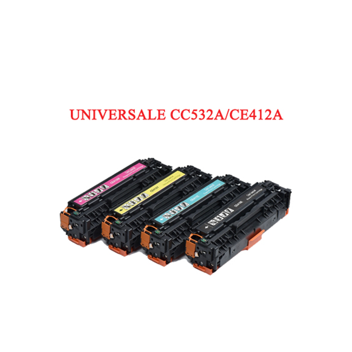 Toner rigenerato universale per HP CC532A 304A CE412A 305A CF382A gia.