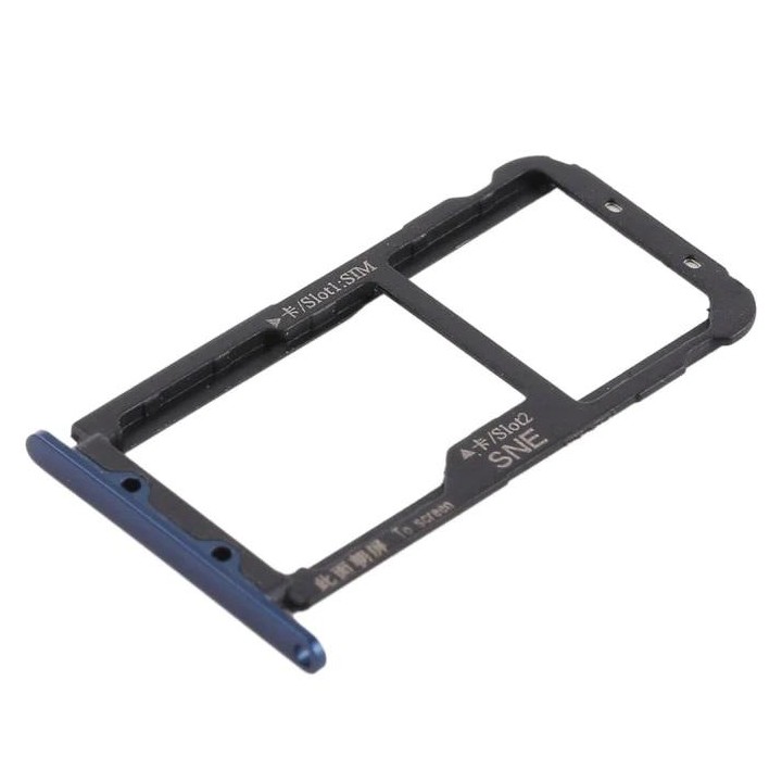 SIM TRAY PER HUAWEI MATE 20 LITE / MAIMANG 7 SNE-LX1 SNE-L21 BLU