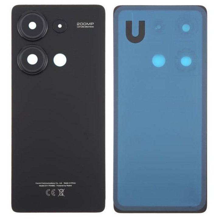COVER POSTERIORE PER XIAOMI REDMI NOTE 13 PRO 4G (23117RA68G 2312FPCA.