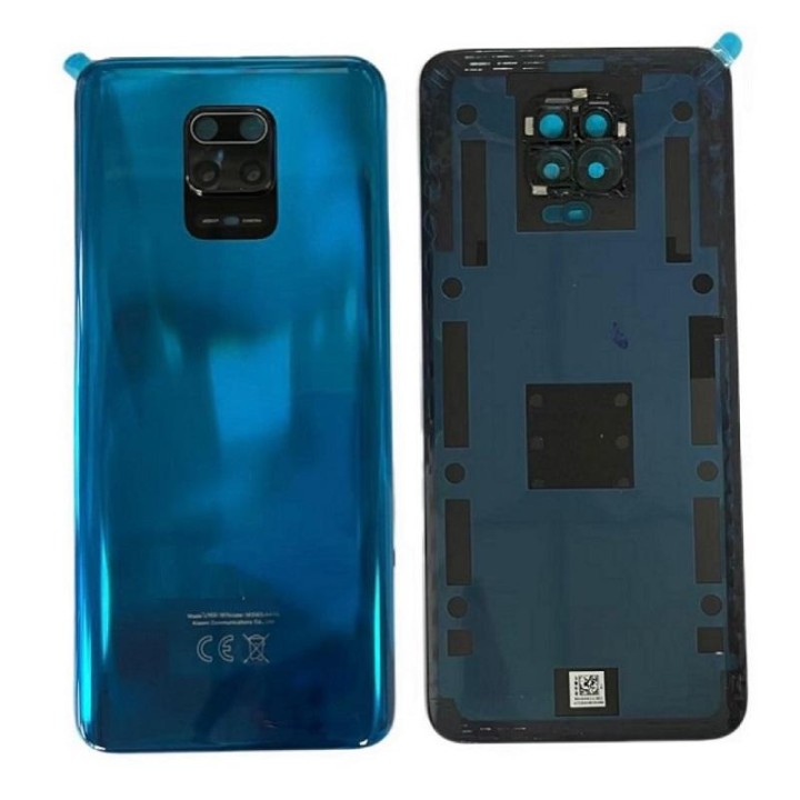COVER POSTERIORE PER XIAOMI REDMI NOTE 9S AURORA BLU ORIGINALE