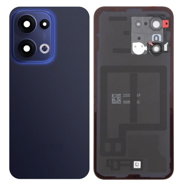 COVER POSTERIORE PER OPPO RENO13 5G (CPH2689 PKM110) BLU / NERO ORIGI.