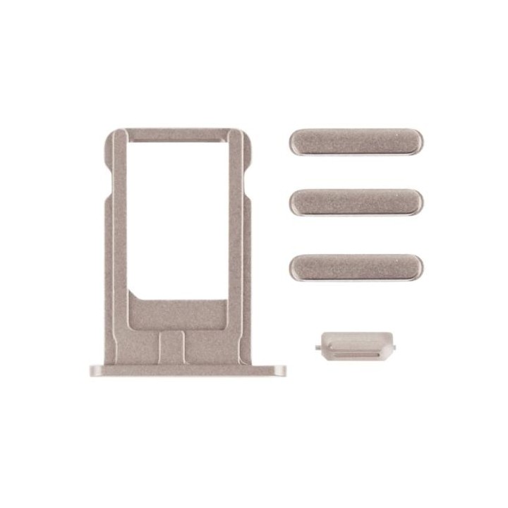 SET 4 PEZZI PORTA-SIM + TASTI VOLUME + TASTI POWER E TASTO VIBRAZIONE.
