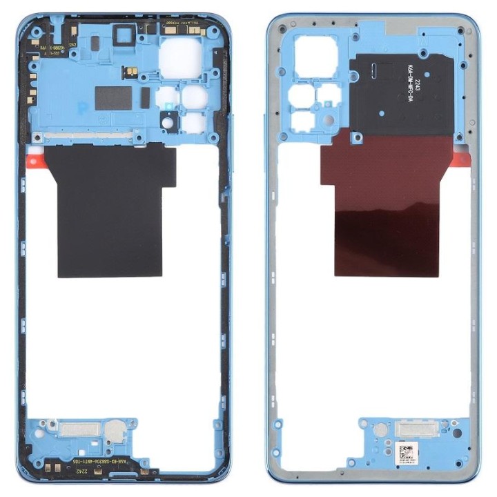 COVER CENTRALE B PER XIAOMI REDMI NOTE 12 PRO 4G (‎2209116AG 2209116A.