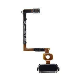 TASTO HOME + IMPRONTE FLEX COMPLETO PER SAMSUNG GALAXY S6 G920F NERO