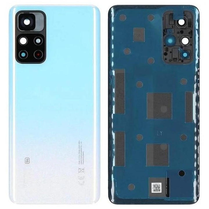 COVER POSTERIORE PER XIAOMI REDMI NOTE 11S 5G (22031116BG) STELLA BLU.