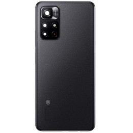 COVER POSTERIORE PER XIAOMI REDMI NOTE 11S 5G (22031116BG) NERO ORIGI.