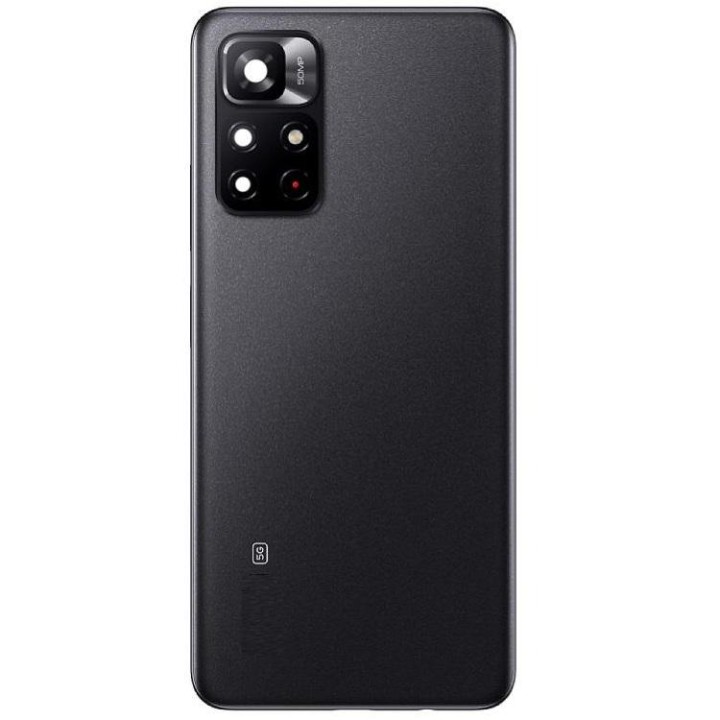 COVER POSTERIORE PER XIAOMI REDMI NOTE 11S 5G (22031116BG) NERO ORIGI.