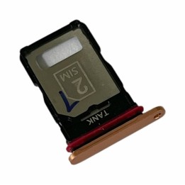 DUAL SIM TRAY PER MOTOROLA EDGE 50 (XT2407-1) PELURIA DI PESCA / ARAN.