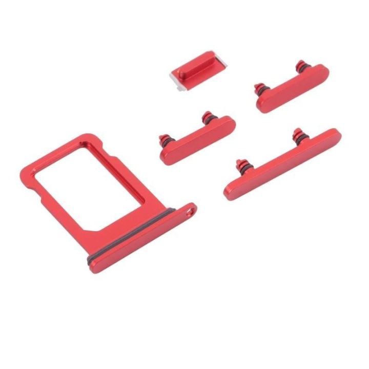 SET 4 PEZZI PORTA-SIM + TASTI VOLUME + TASTI POWER E TASTO VIBRAZIONE.